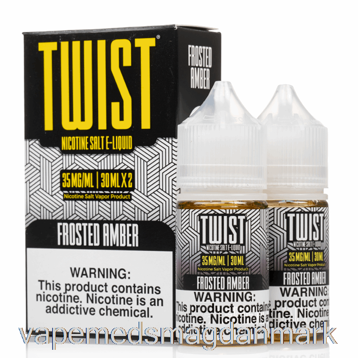 Vape Juice Frostet Rav - Twist Salt E-væske - 60ml 35mg